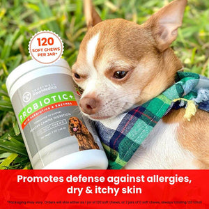 Dog Probiotics & Digestive Enzymes - (120ct)