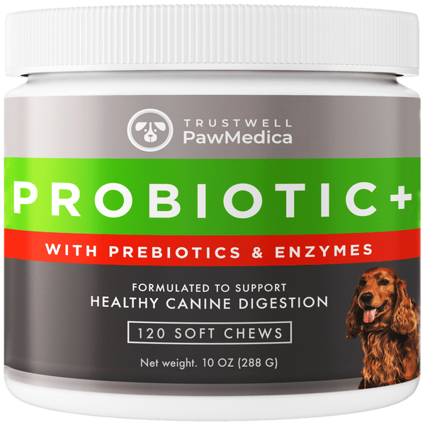 Load image into Gallery viewer, Dog Probiotics &amp; Digestive Enzymes - (120ct)
